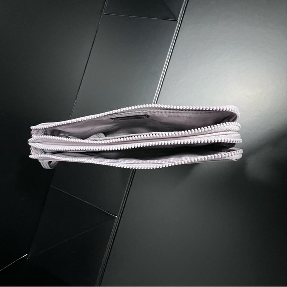 Lululemon Double Up Pouch/Wallet-Levander w/ metal logo medallion - Picture 4 of 13